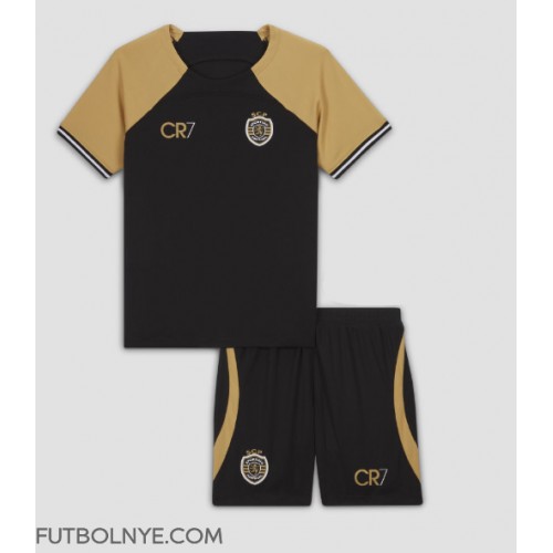 Camiseta Sporting CP Tercera Equipación para niños 2023-24 manga corta (+ pantalones cortos)